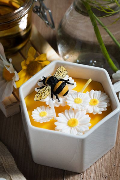 Southlake Gifts Daisy Beehive Candle Bowl