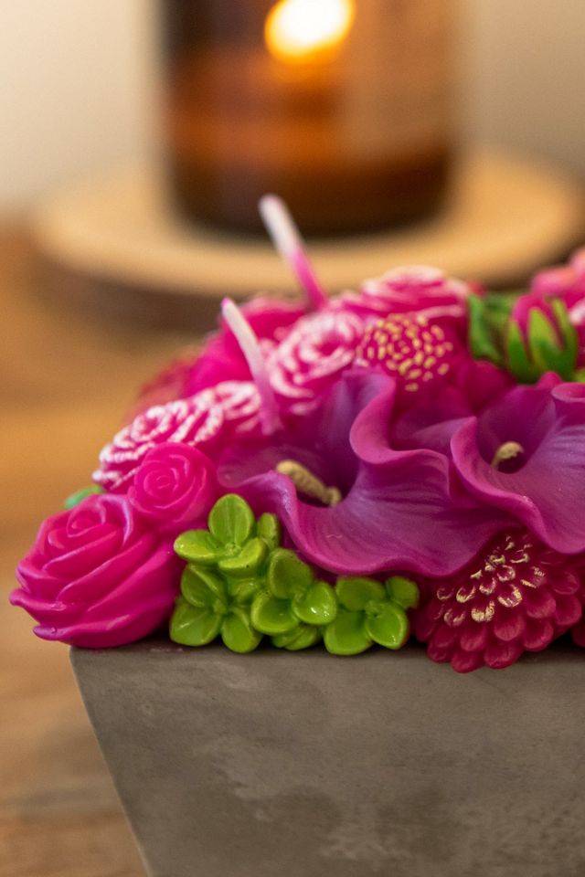 Southlake Gifts Floral Fusion Flower Arrangement Candle #3