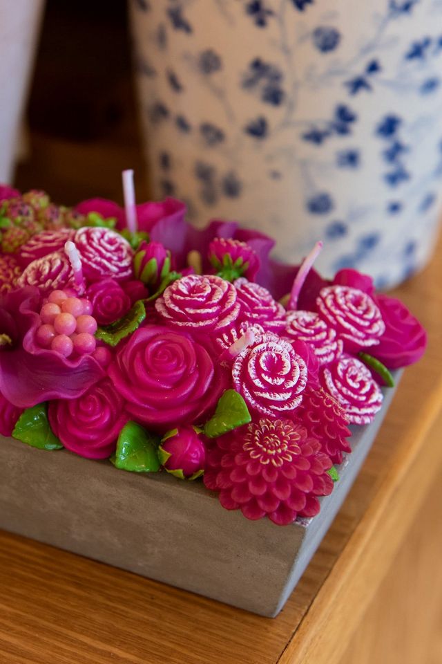 Southlake Gifts Floral Fusion Flower Arrangement Candle #4