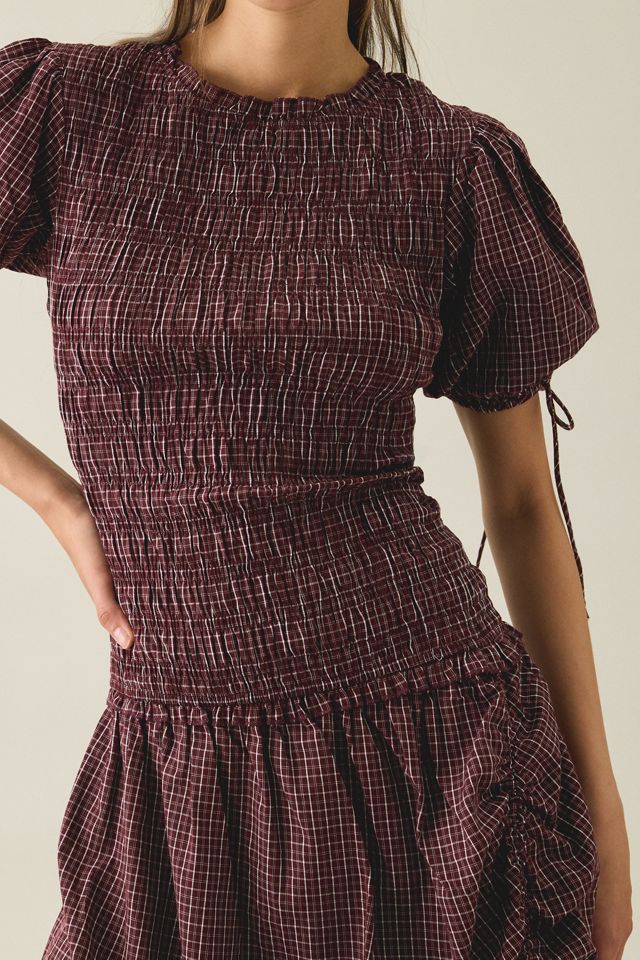 Kiss The Sky Hope Shirred Short Sleeve Maxi Dress #2