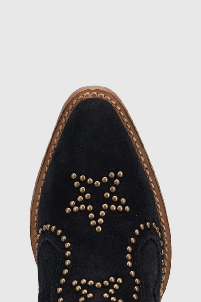 Dingo Seein' Stars Studded Suede Cowboy Bootie #3