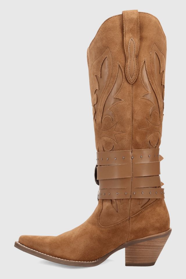 Dingo Buck Wild Suede Leather Cowboy Boot #2