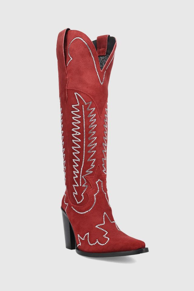 Dingo Double Take Suede Leather Cowboy Boot #1