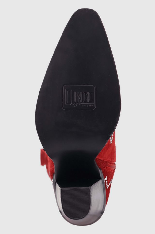 Dingo Double Take Suede Leather Cowboy Boot #4
