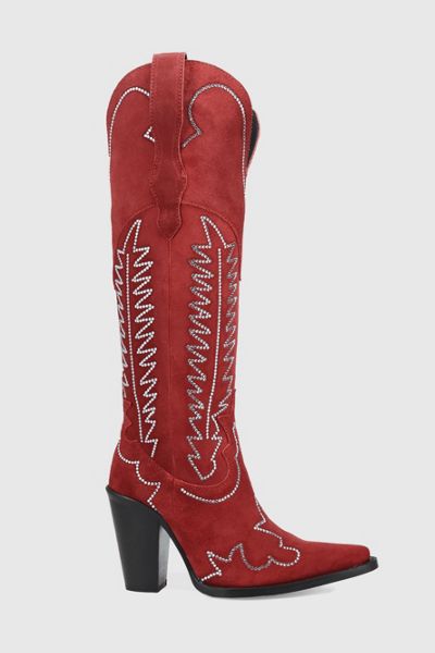 Dingo Double Take Suede Leather Cowboy Boot