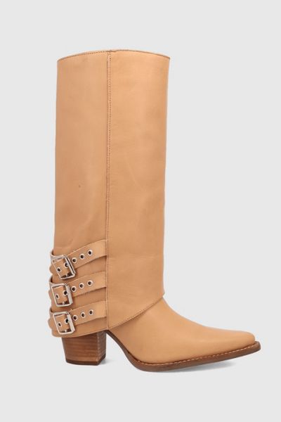 Dingo Urban Cowgirl Leather Foldover Cowboy Boot