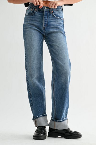 Jemina The Cuffed Wide Leg Jean