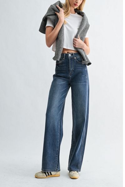 Jemina Denim High Rise Balloon Pant