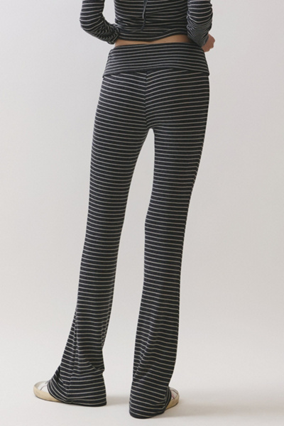 Personal Code Willow Stripe Jersey Flared Pants