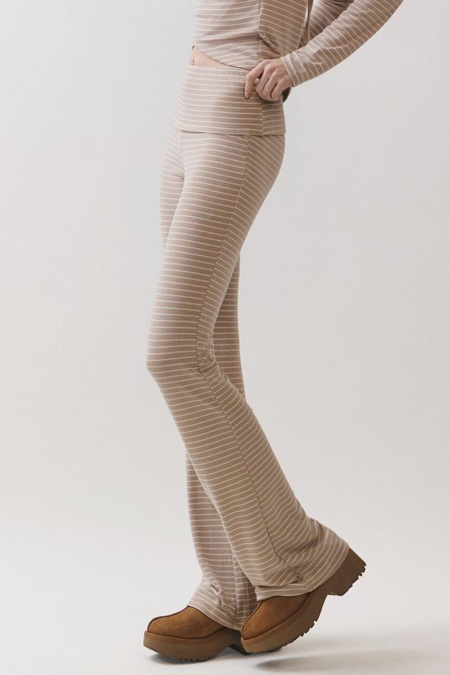 Personal Code Willow Stripe Jersey Flared Pants #2