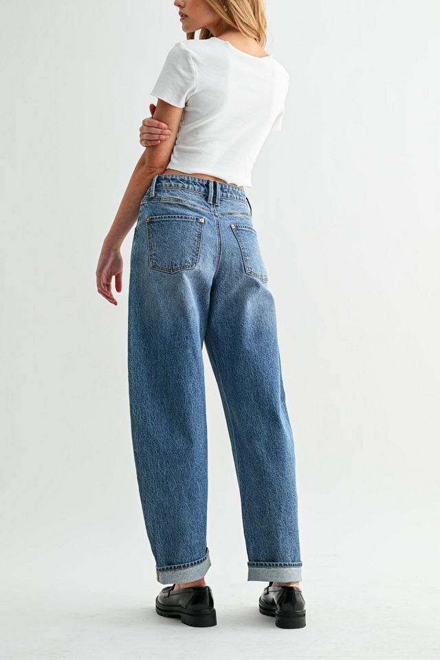Jemina Denim High Rise Barrel Jean #2