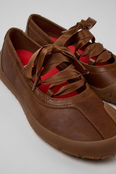 Camper Peu Path+ Leather Ballerina Sneaker