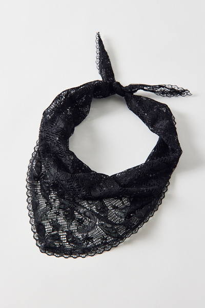 Willow Sequin Lace Headscarf