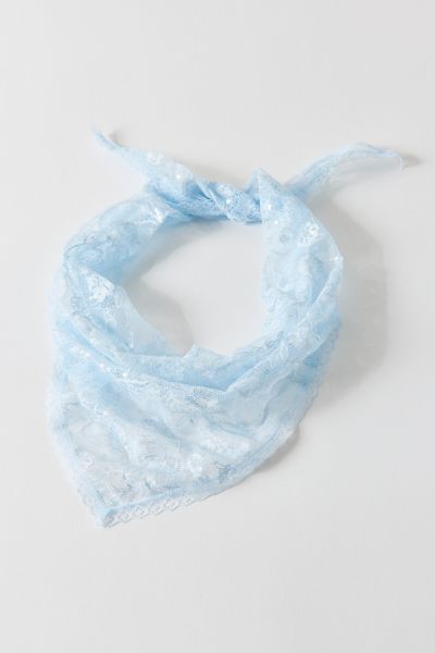 Willow Sequin Lace Headscarf