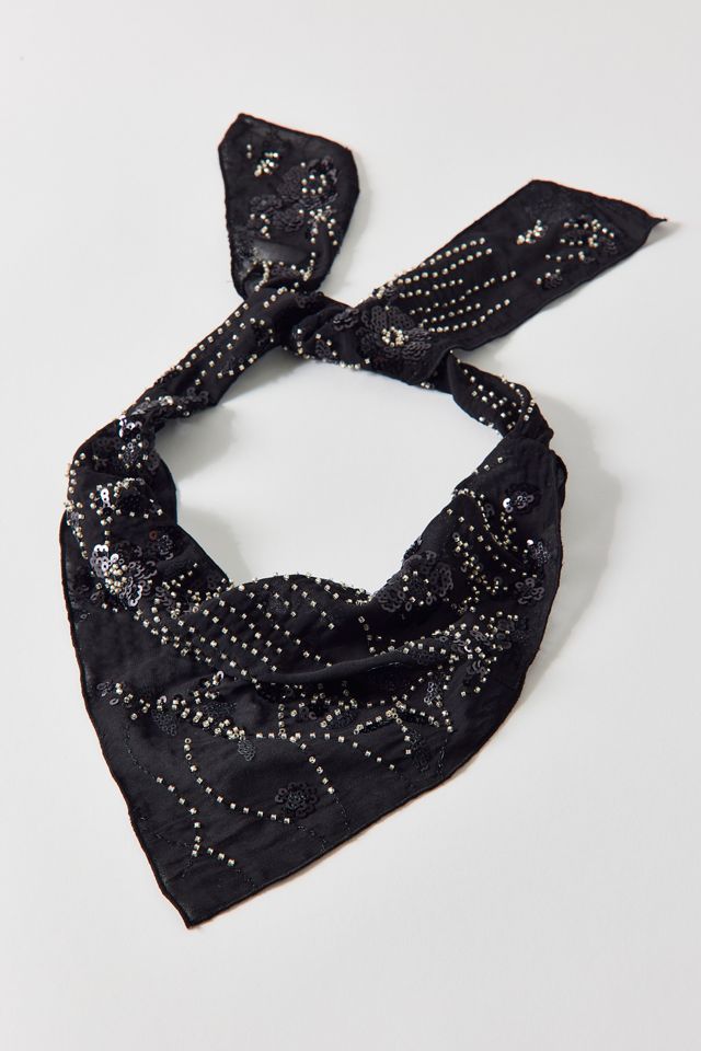 Foulard de tête orné Wanderlust #1