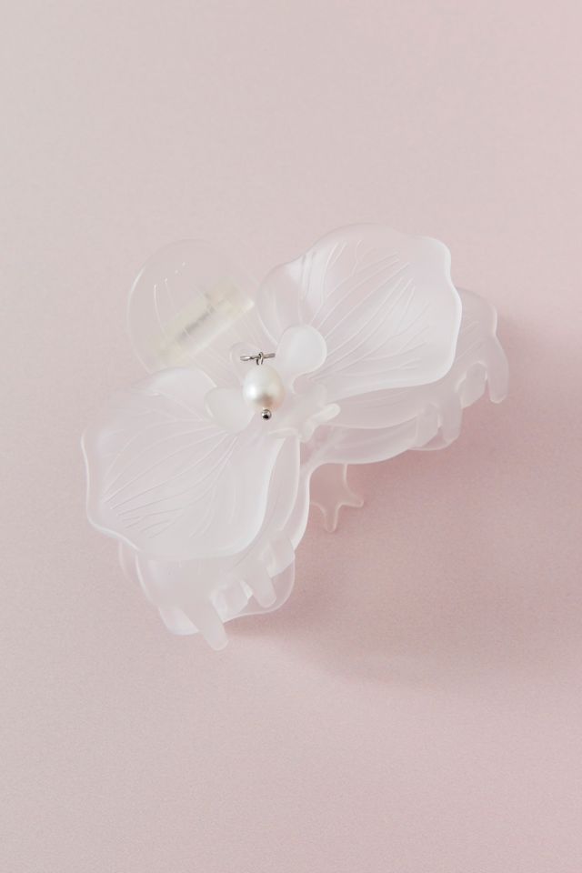 Chunks Orchid Claw Clip #1