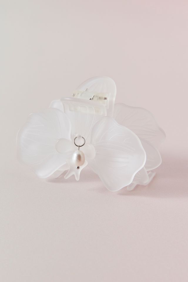 Chunks Orchid Claw Clip #2