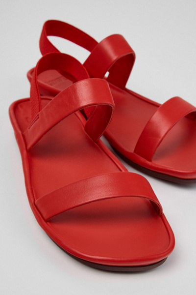 Camper Right Isla Leather 2-Strap Sandal