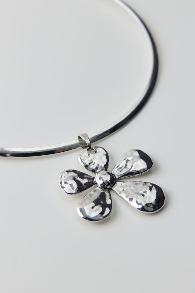 Collier ras-de-cou en fil métallique avec pendentif Belize #1