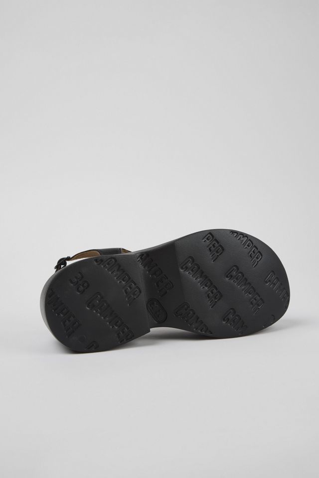 Camper Tasha Leather Thong Platform Sandal #4