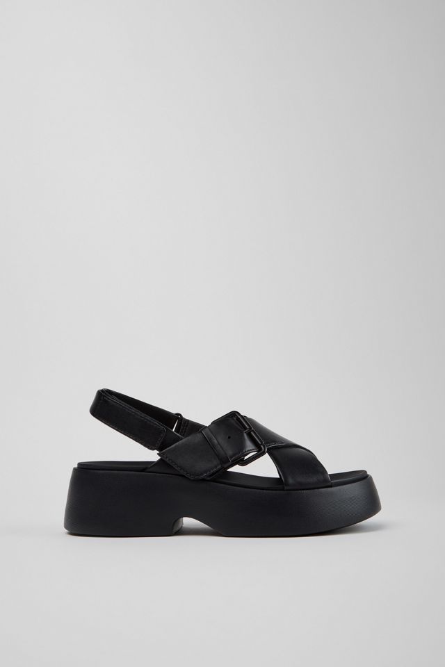 Camper Tasha Leather X-Strap Sandal #1