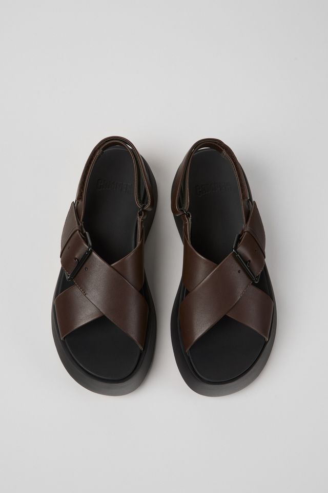 Camper Tasha Leather X-Strap Sandal #3