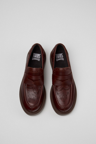 Camper Dean Twins Brogue Leather Loafer
