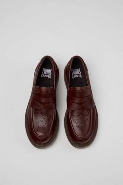 Camper Dean Twins Brogue Leather Loafer