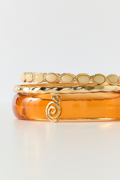 Gold Bangle Bracelet Set Urban Outfitters