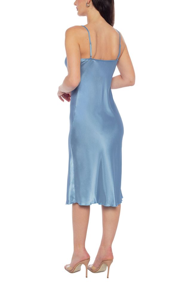 Bebe Satin Cowl Neck Midi Slip Dress #2