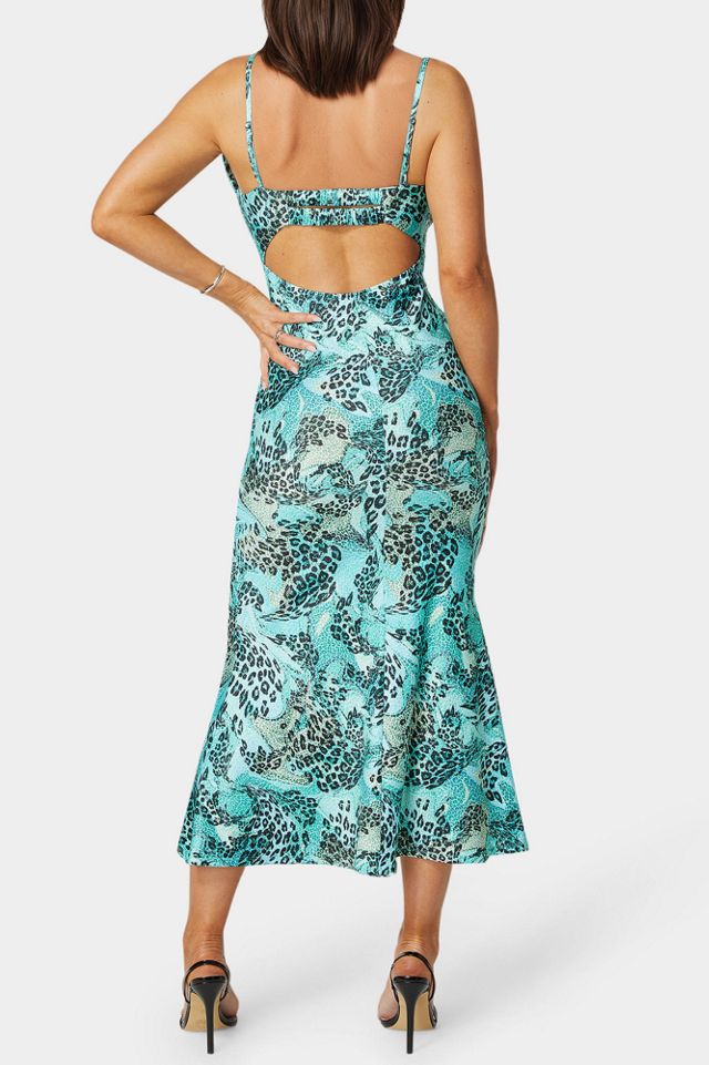 Bebe Bow Bustier Knit Slip Midi Dress #2