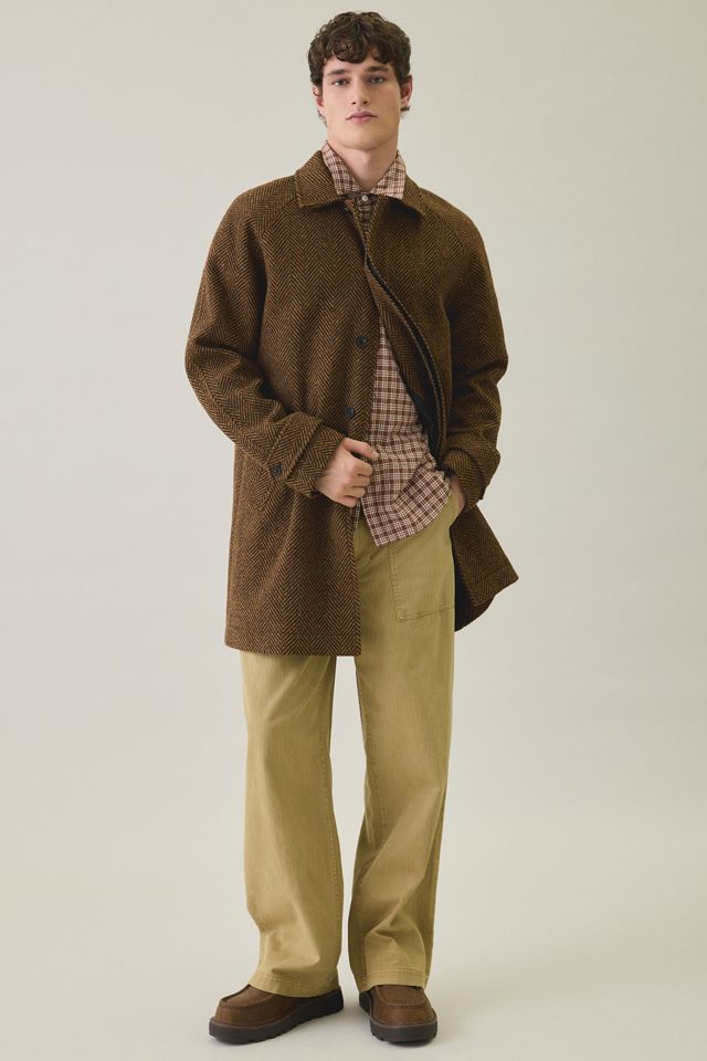 UO Raglan Sleeve Car Coat #1