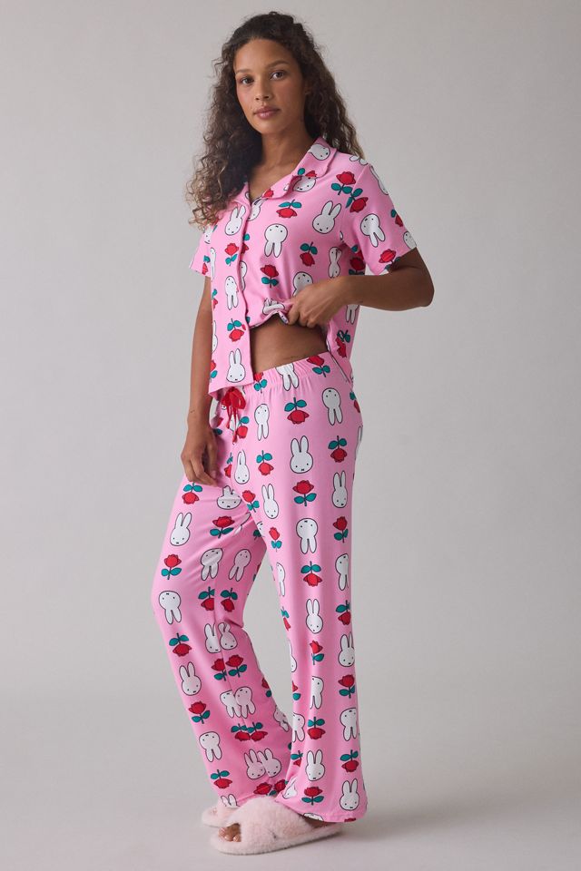 Miffy In Bloom Jersey Knit 2-Piece PJ Set #2