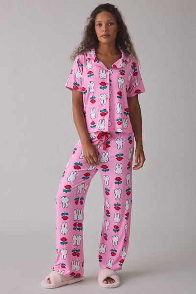 Miffy In Bloom Jersey Knit 2-Piece PJ Set