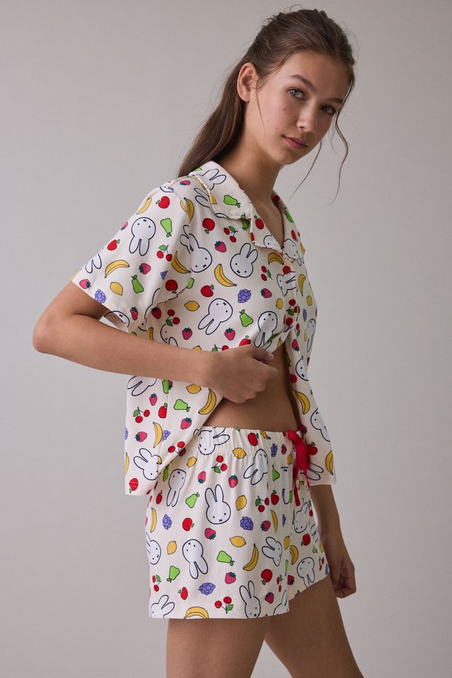 Miffy Fruit Toss Shorts 2-Piece PJ Set #4