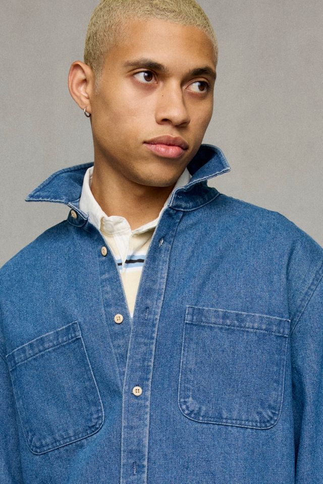 BDG 2-Pocket Denim Work Shirt #3