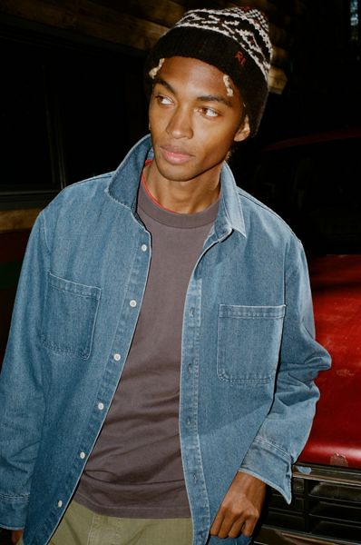 BDG 2-Pocket Denim Work Shirt