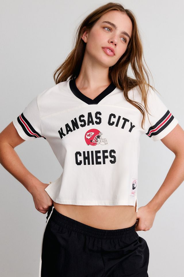 Mitchell & Ness NFL Retro Roots Boxy Cropped Tee #1