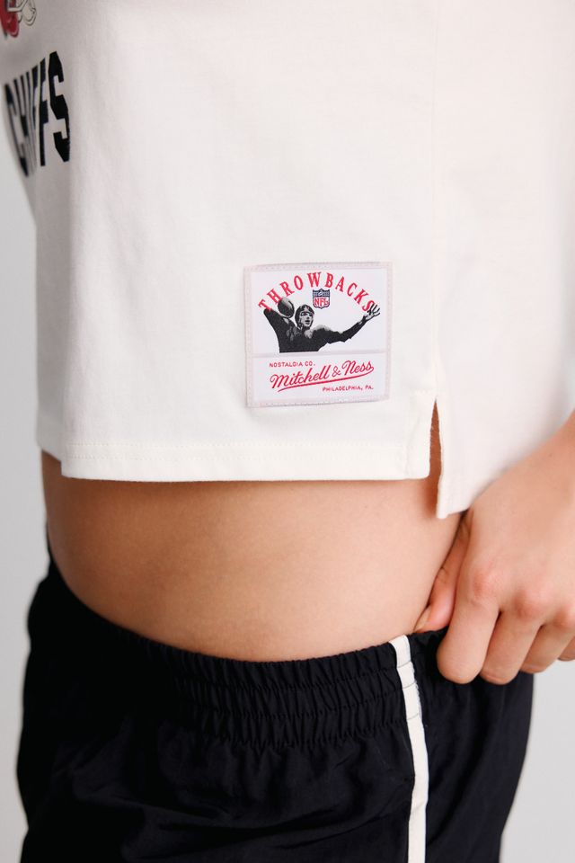 Mitchell & Ness NFL Retro Roots Boxy Cropped Tee #2