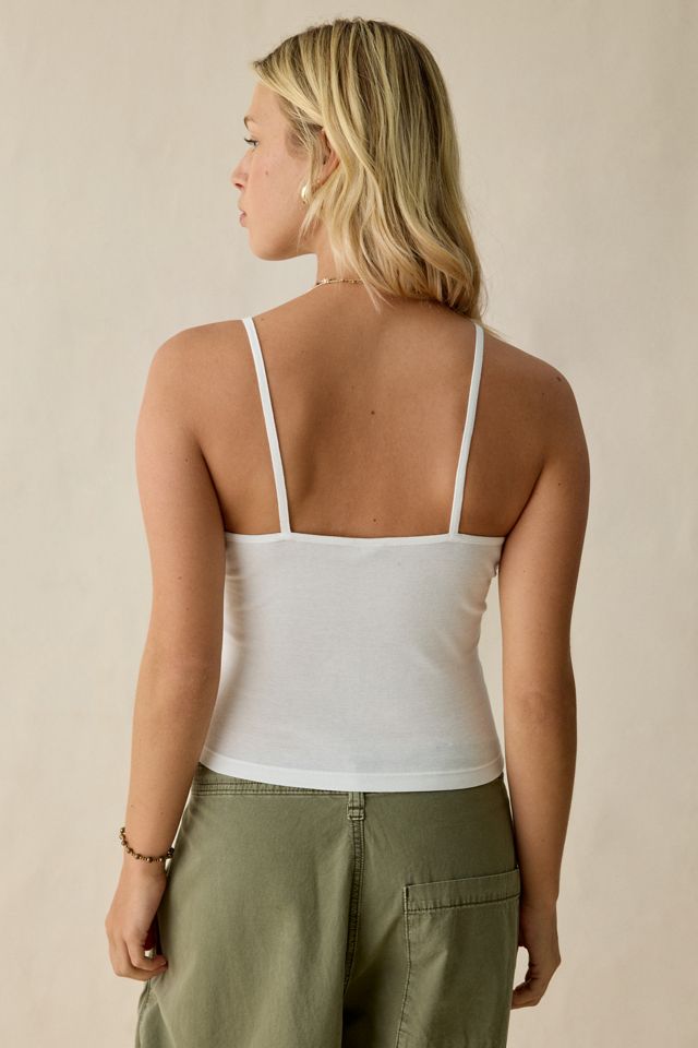 Palm Springs Rhinestone Graphic Cropped Cami #3