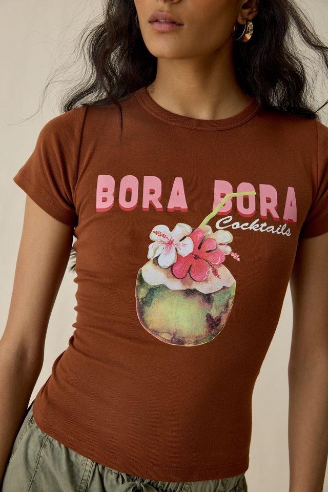 Bora Bora Graphic Cotton Slim Tee #2