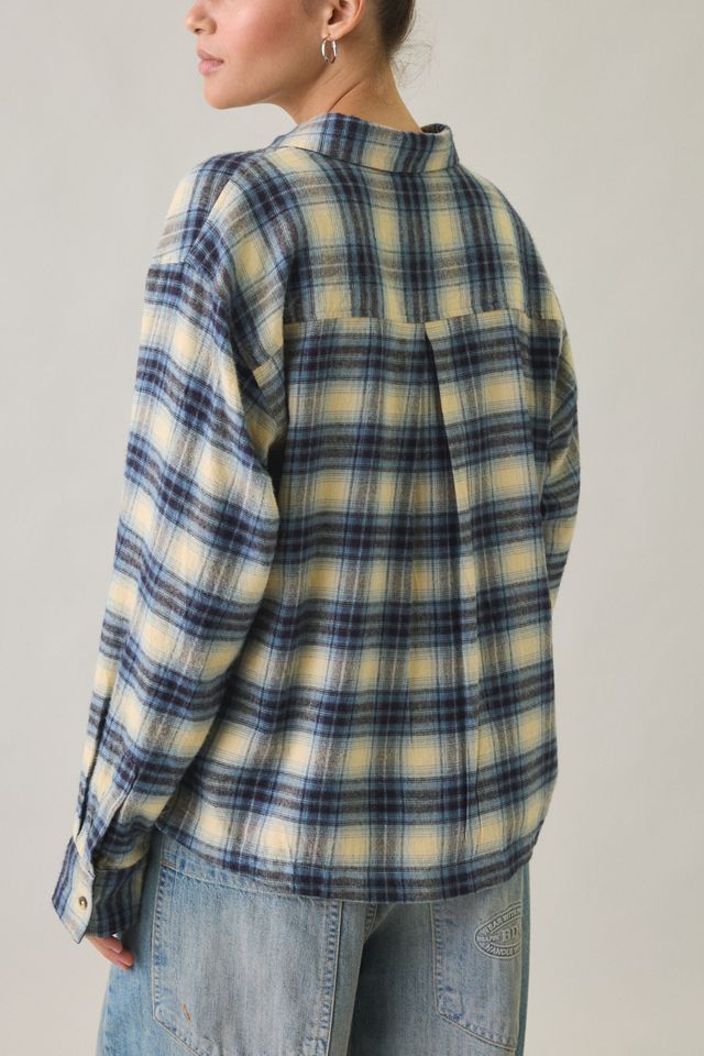 BDG Riley Oversized Flannel Button-Down Shirt #2