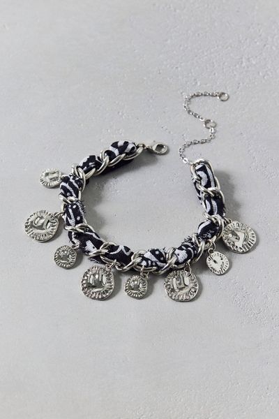 Bracelet à breloques bandana