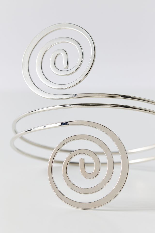 Swirl Double Layer Arm Cuff #1