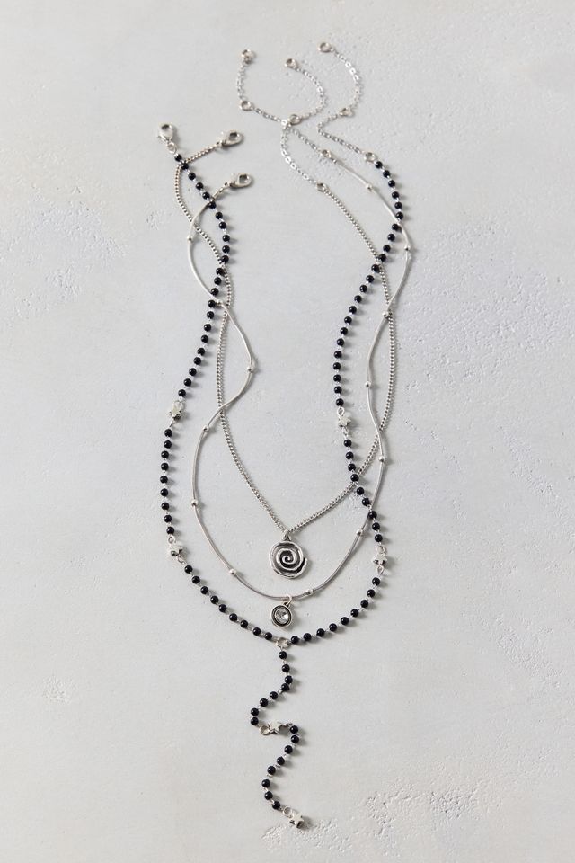 Ensemble de colliers sautoirs longs superposables #1