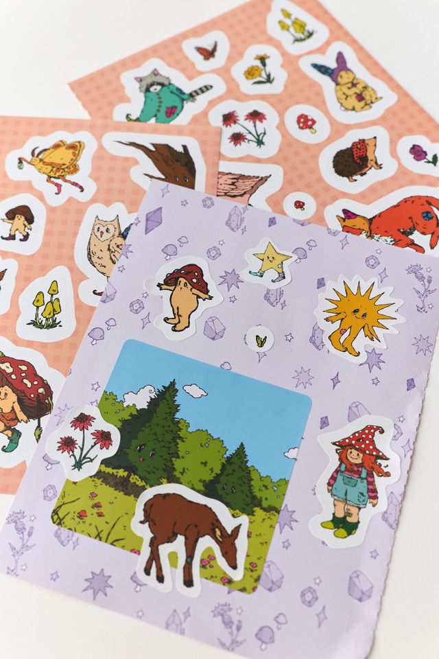 The Autumnalwood Sticker Book: Whimsical Woodland Creatures By Autumnalwood #3