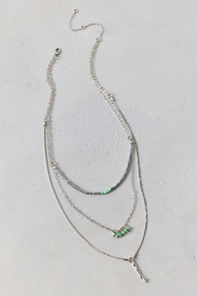 Delicate Beaded Layered Necklace