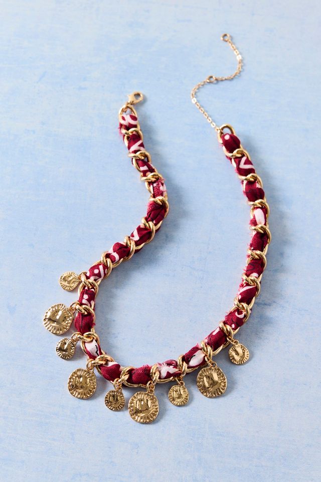 Bandana Charm Necklace #1