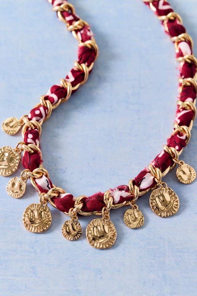 Bandana Charm Necklace #2