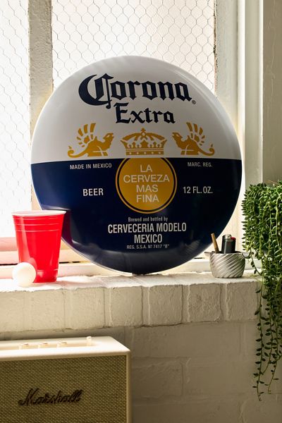 Beer Branded Dome Metal Wall Sign